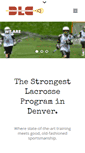 Mobile Screenshot of denverlacrosse.org